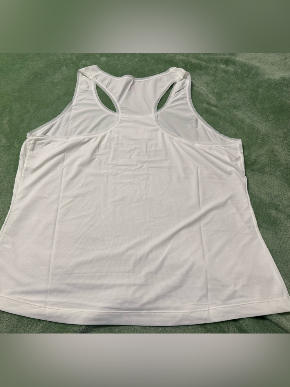Lot of 4 Breezies White Razorback Tank Tops Size 1X - Picture 3 of 5